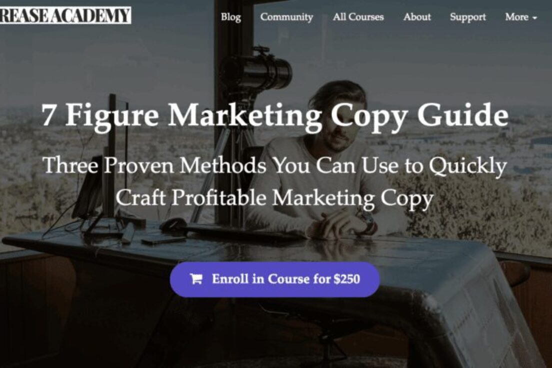 Sean Vosler – 7 Figure Marketing Copy Guide