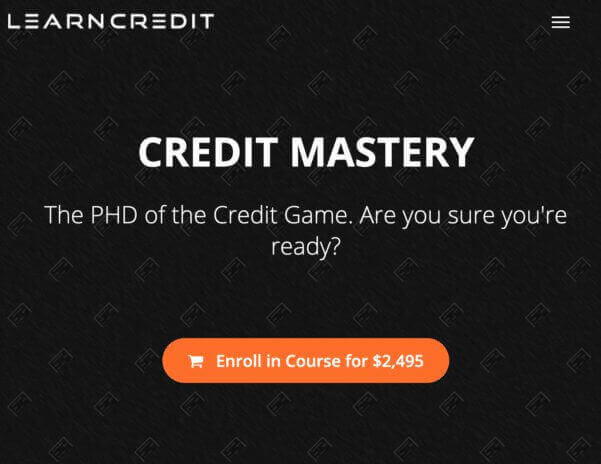 Stephen Liao – Credit Mastery