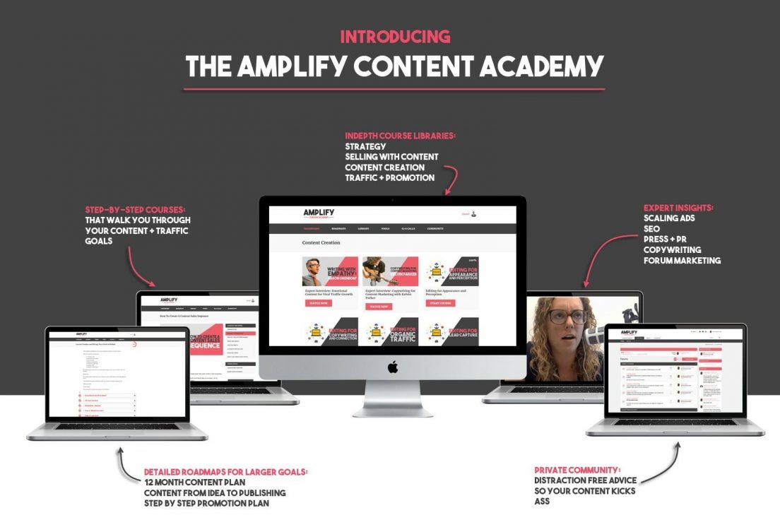 AmpMyContent – The Amplify Content Academy