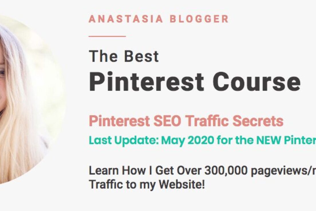 Anastasia Blogger – Pinterest SEO Traffic Secrets