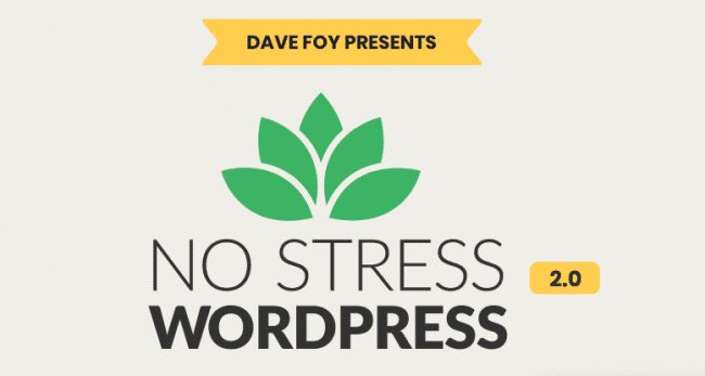 Dave Foy – No Stress WordPress 2.0