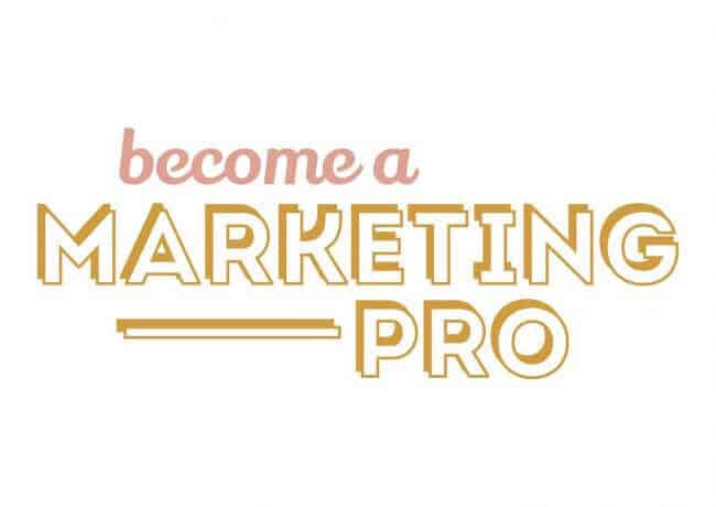 Become a Marketing Pro