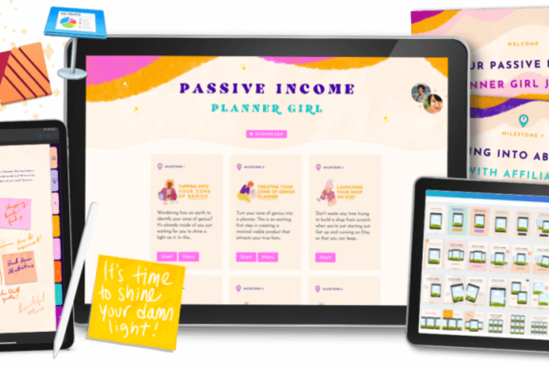 Michelle & Aimee – Passive Income Planner Girl