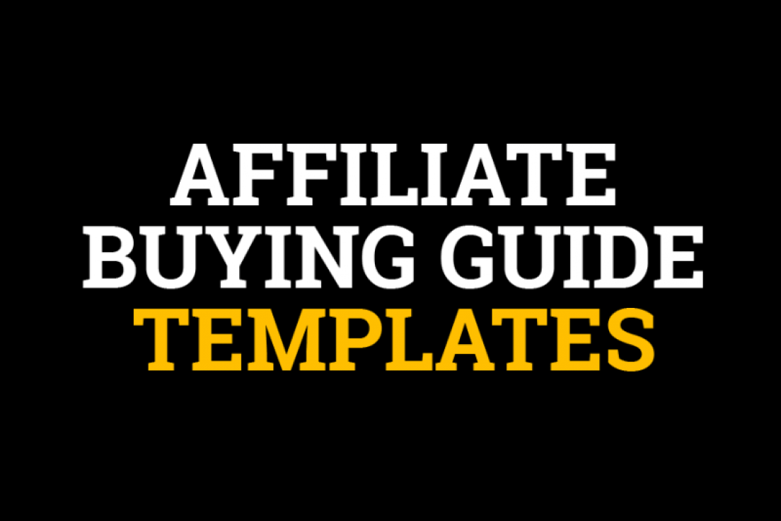 Stephen Hockman – Affiliate Buying Guide Templates