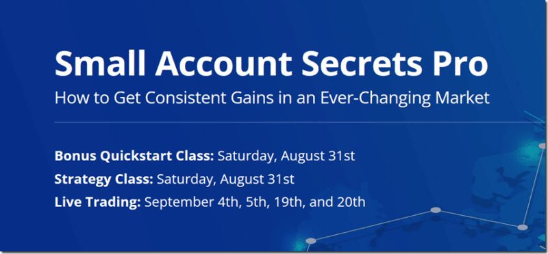 Simpler Trading - Small Accounts Secrets PRO