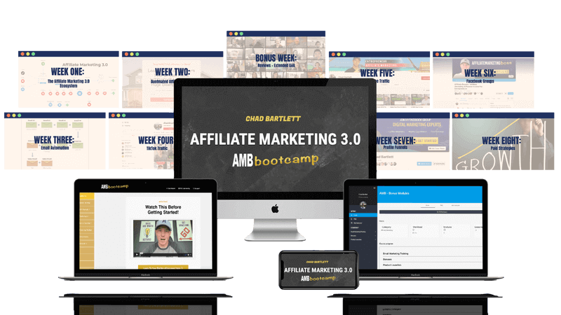 Chad Bartlett – Affiliate Marketing Boss Bootcamp