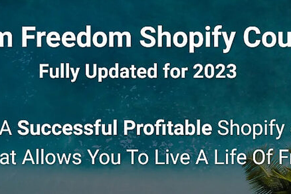 Dan Vas – The Ecom Freedom Shopify Course + Mentorship Program