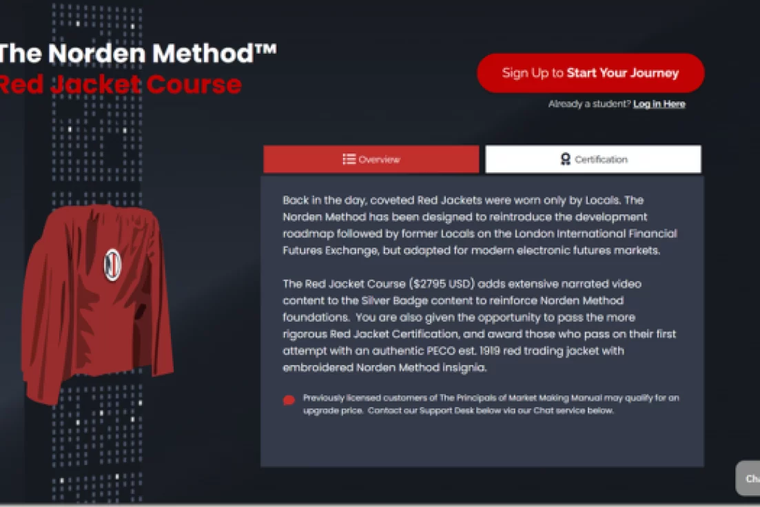 Red Jacket Course by The Norden Method