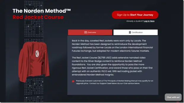 Red Jacket Course by The Norden Method