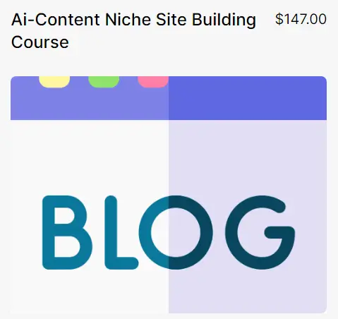 Ai-Content Niche Site Building Course