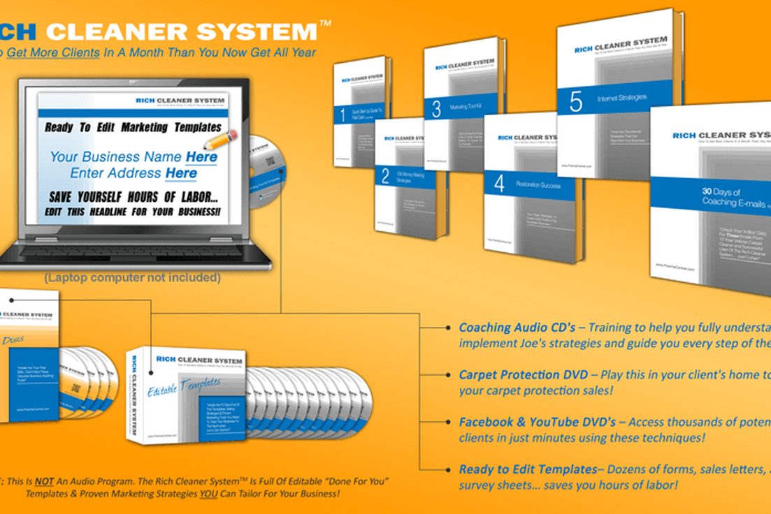 Joe Polish – Rich Cleaner System