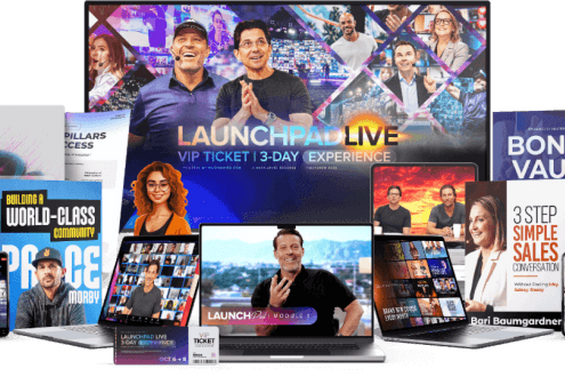 Dean Graziosi, Tony Robbins – The Launchpad Program