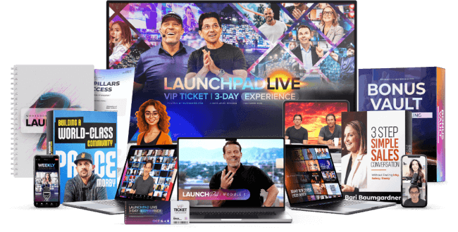 Dean Graziosi, Tony Robbins – The Launchpad Program